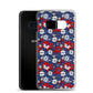 Samsung Case - Patriotic Poinsettas