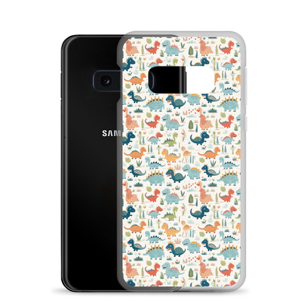 Samsung Case - Cute Dinosaurs Pattern