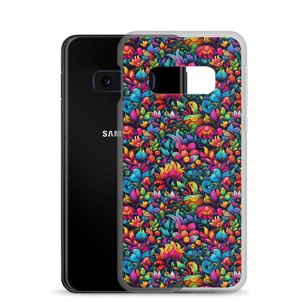 Samsung Case - Psychedelic Flowers