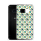 Samsung Case - Teal Ceramic Pattern