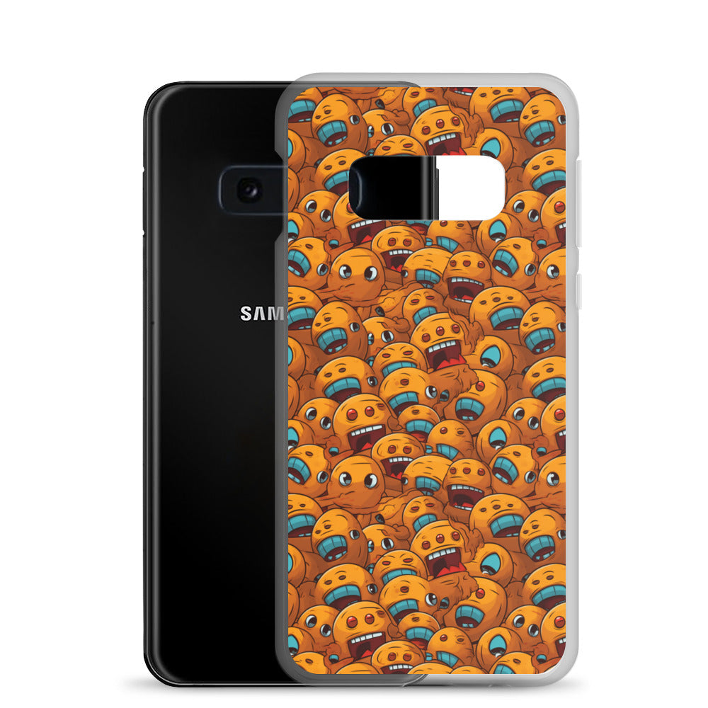 Samsung Case - Deranged Smileys