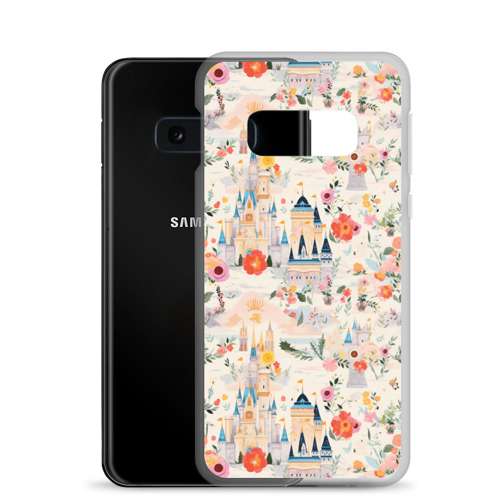 Samsung Case - Castles and Flowers
