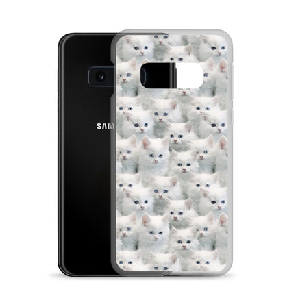 Samsung Case - Cute White Kittens