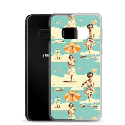 Samsung Case - Vintage Seaside Elegance