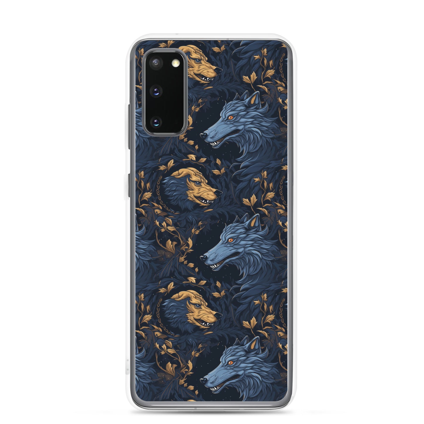 Samsung Case - Wolves Pattern