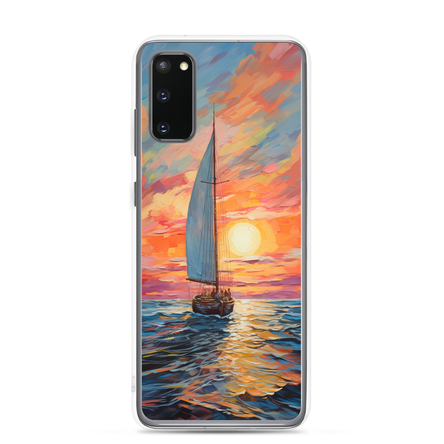 Samsung Case - Luminous Sailboat