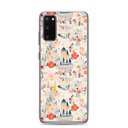 Samsung Case - Castles and Flowers