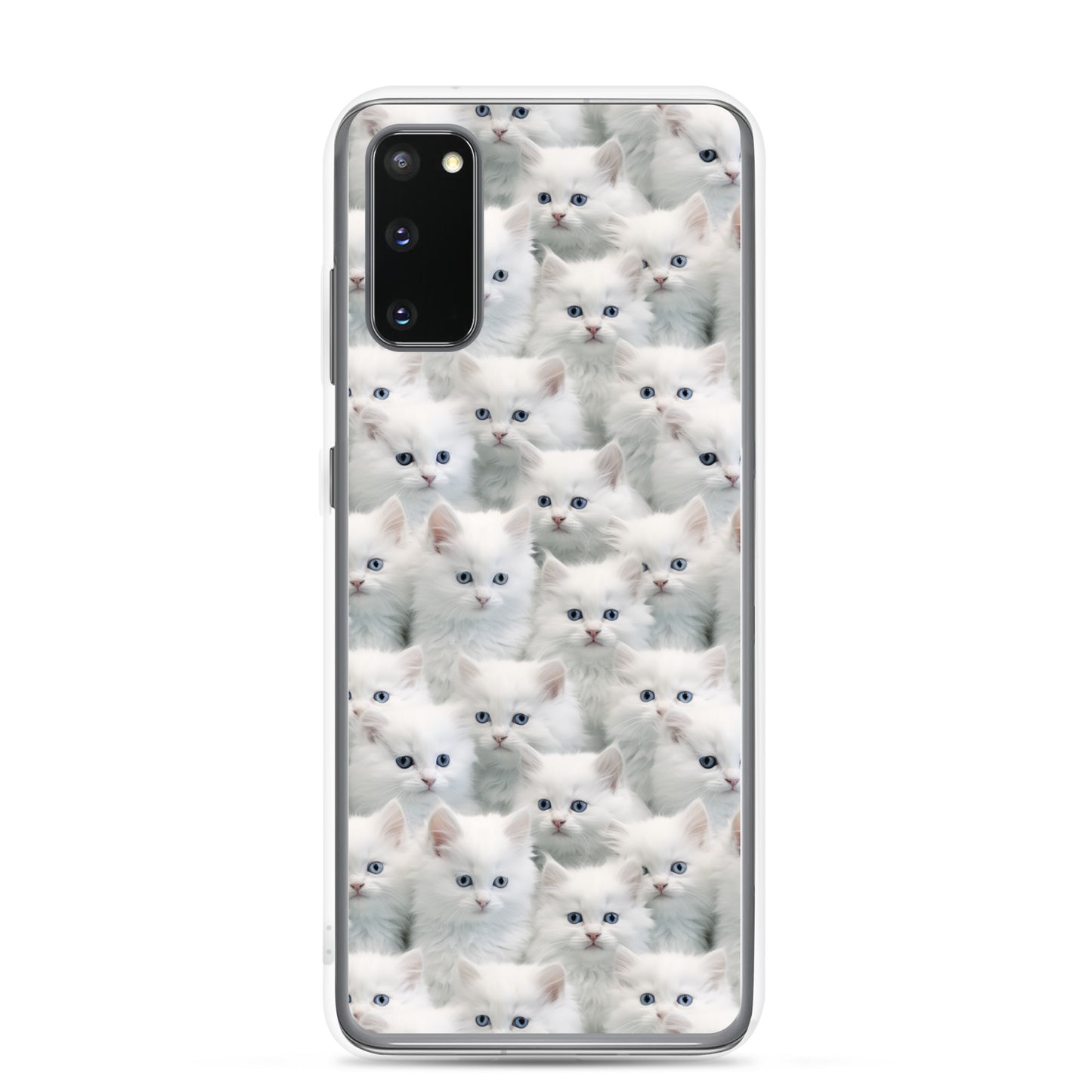 Samsung Case - Cute White Kittens