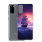 Samsung Case - Seascape Wooden Ship at Dusk