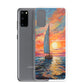 Samsung Case - Luminous Sailboat