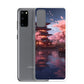 Samsung Case - Ancient Kyoto with Flying Cherry Blossoms