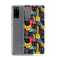 Samsung Case - Colorful Cats Pattern
