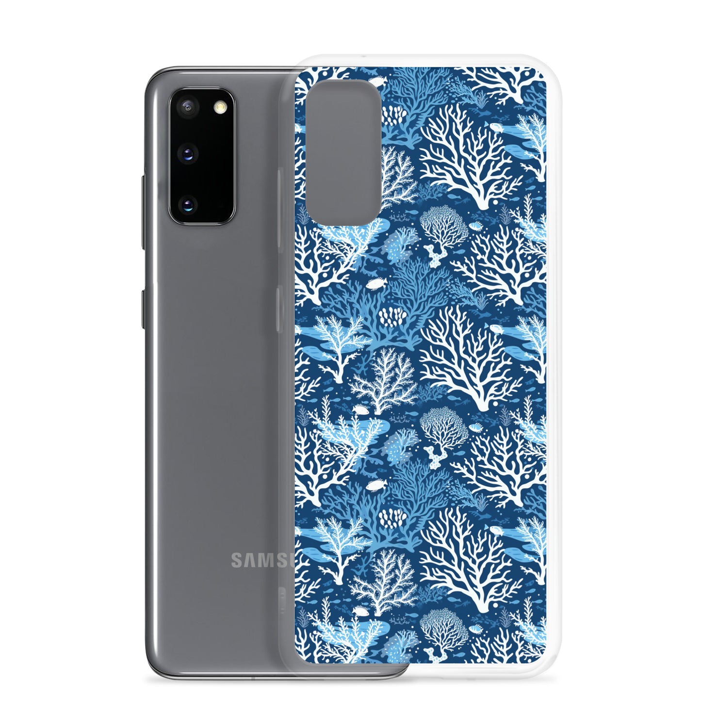Samsung Case - Blue Coral