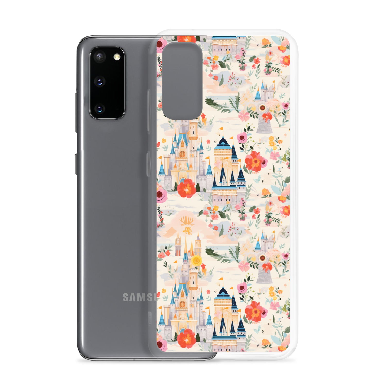 Samsung Case - Castles and Flowers