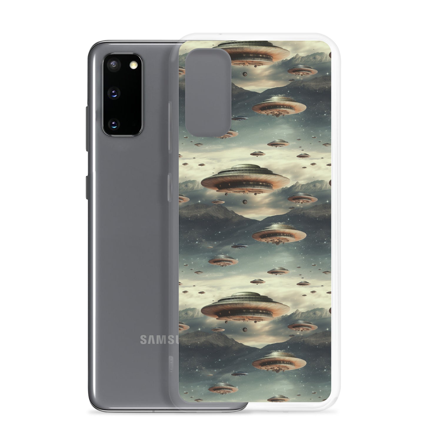Samsung Case - Flying Saucer Invasion