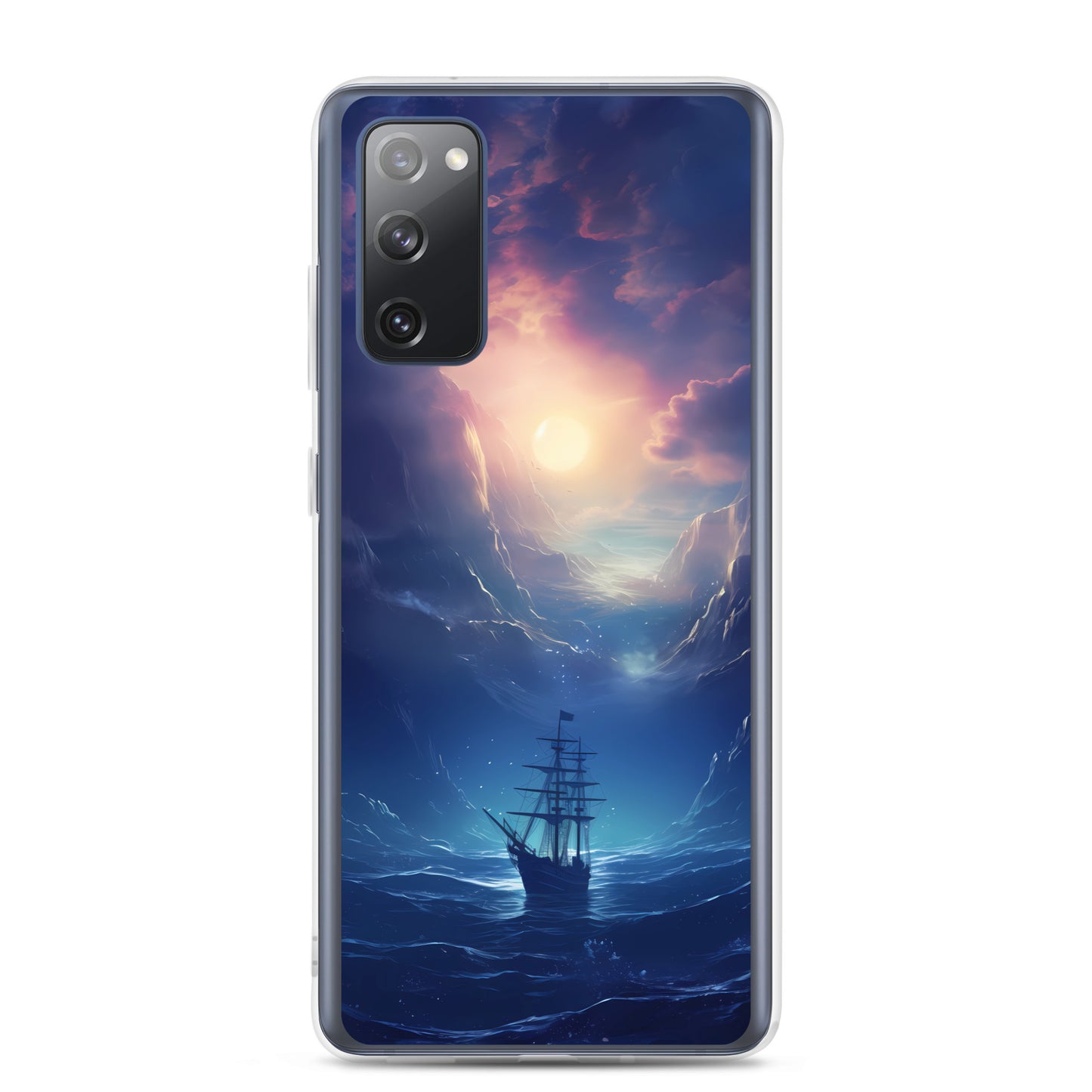 Samsung Case - Wooden Ship in Moonlight