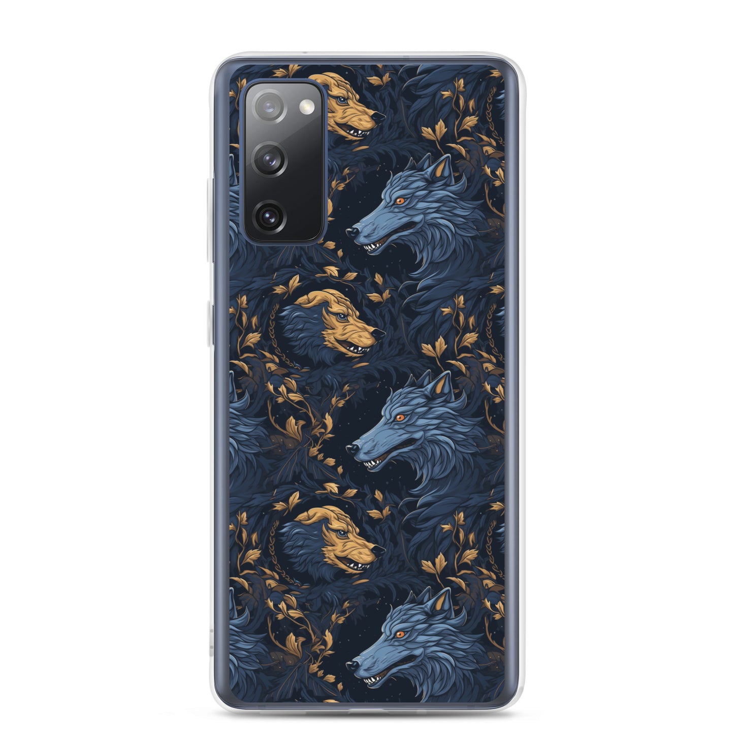 Samsung Case - Wolves Pattern