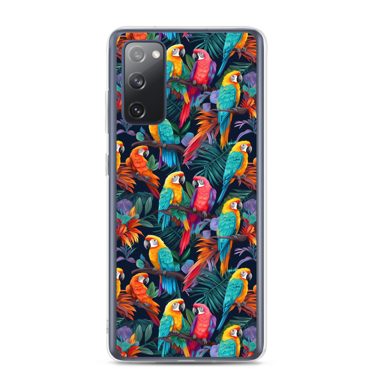 Samsung Case - Colorful Parrots