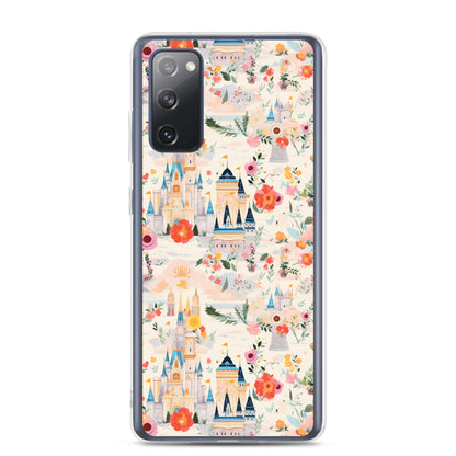 Samsung Case - Castles and Flowers