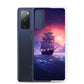 Samsung Case - Seascape Wooden Ship at Dusk