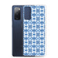 Samsung Case - Blue Ceramic Pattern