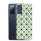 Samsung Case - Teal Ceramic Pattern