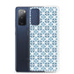 Samsung Case - Ceramic Floral Pattern in Blue