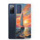 Samsung Case - Luminous Sailboat