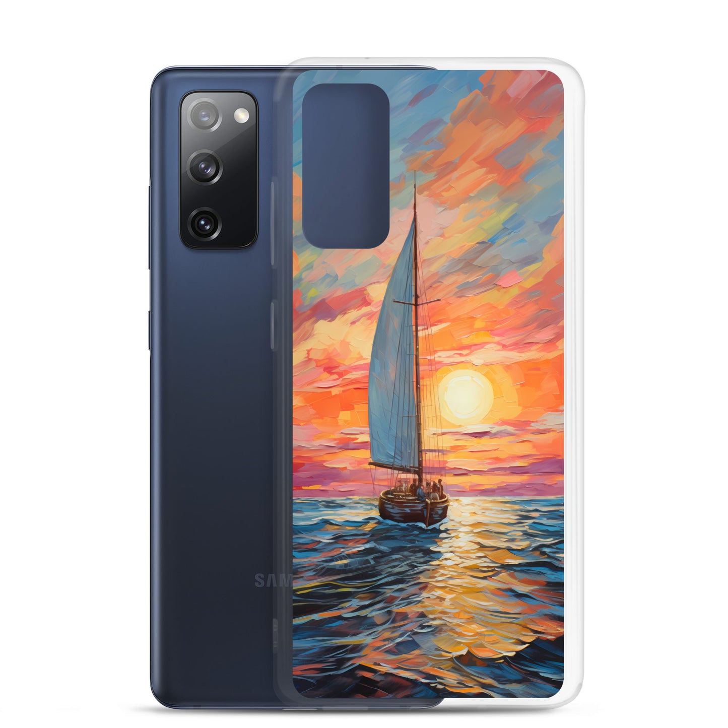 Samsung Case - Luminous Sailboat