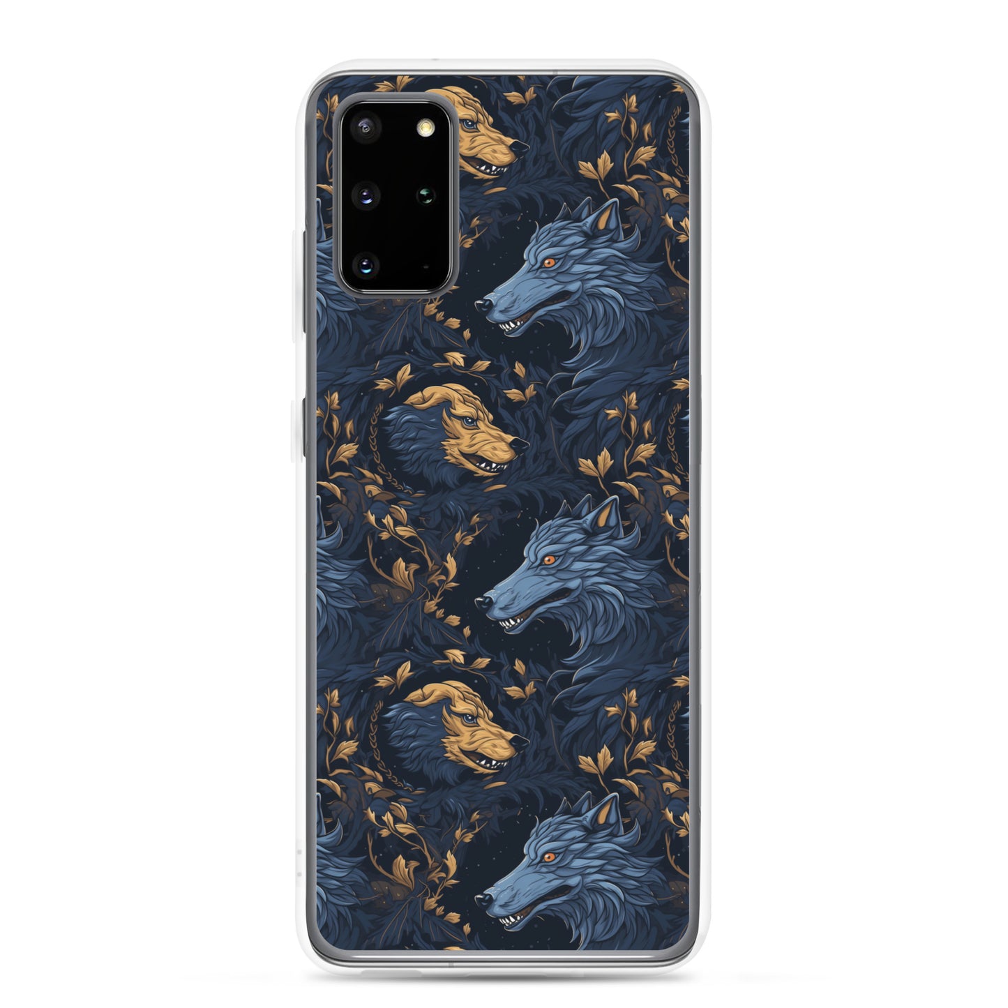 Samsung Case - Wolves Pattern