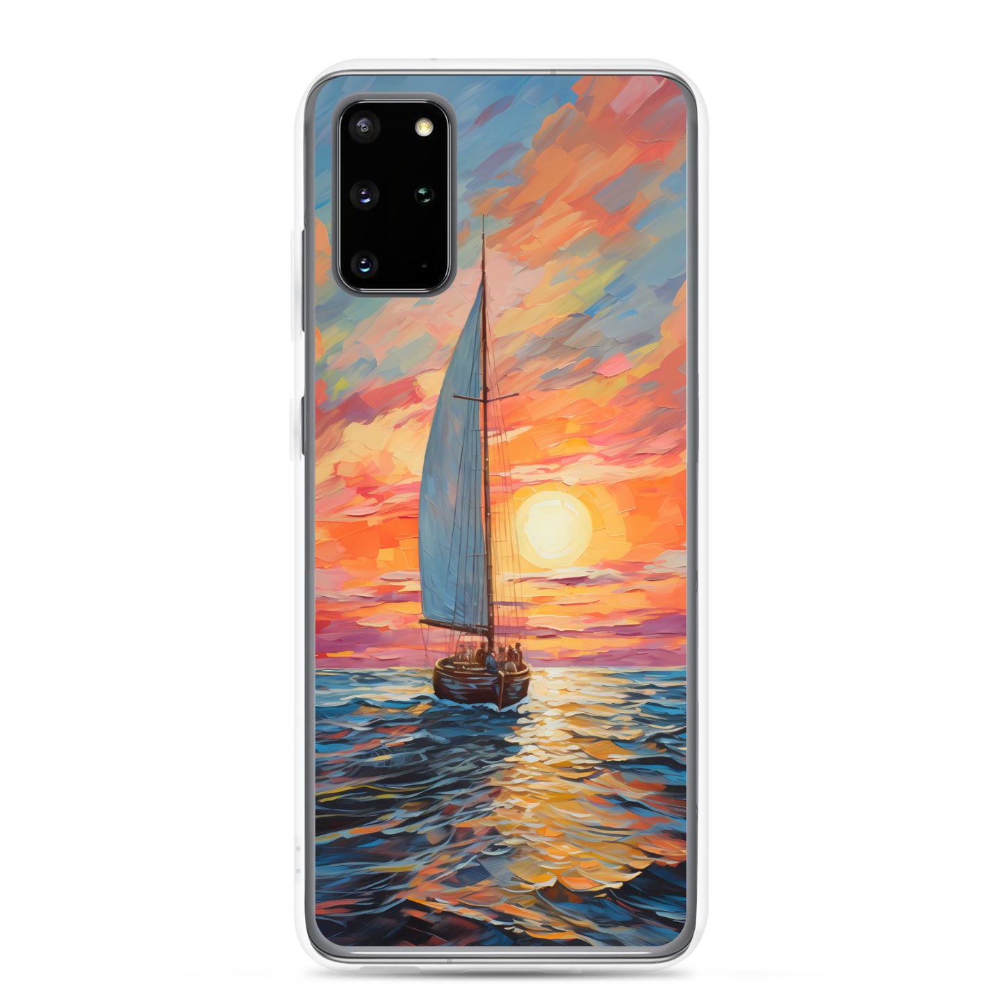 Samsung Case - Luminous Sailboat