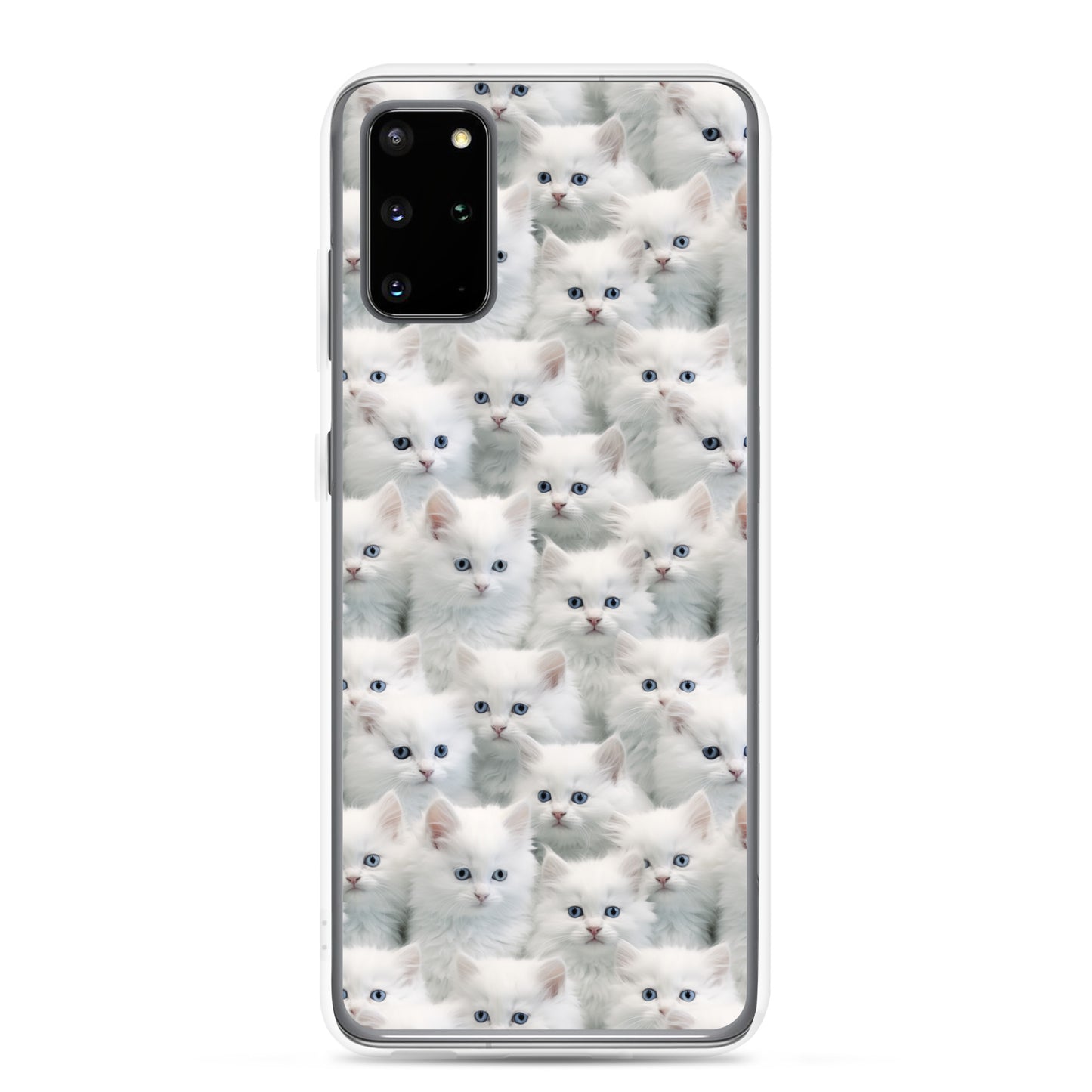 Samsung Case - Cute White Kittens