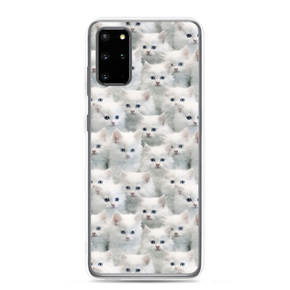 Samsung Case - Cute White Kittens