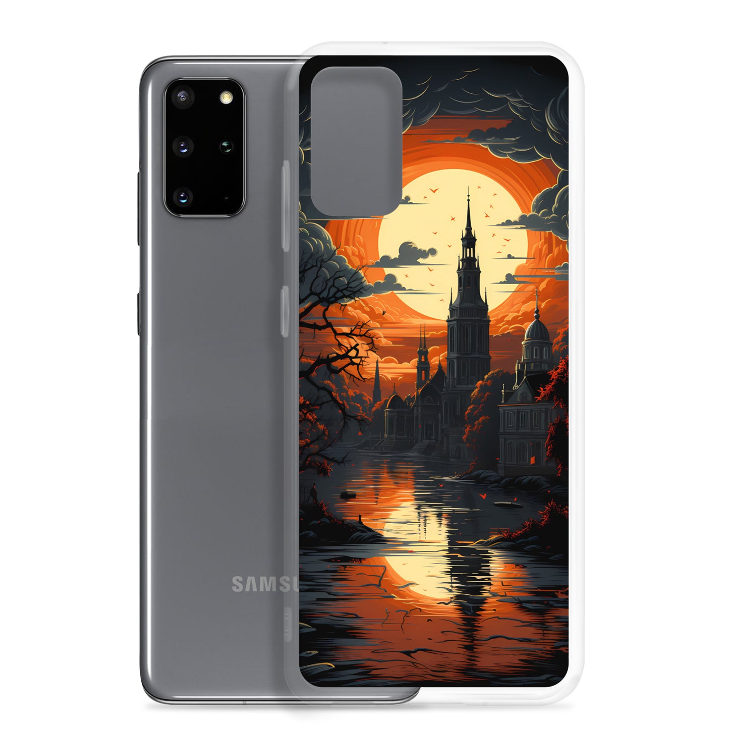 Samsung Case - Dark Amsterdam in Amber