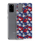 Samsung Case - Patriotic Poinsettas