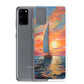 Samsung Case - Luminous Sailboat