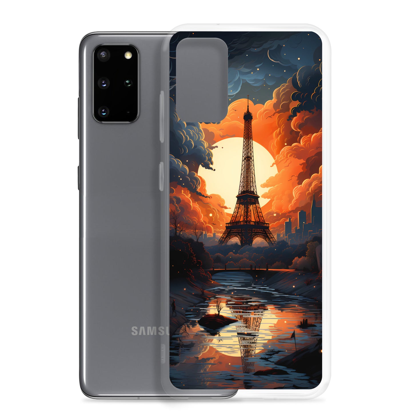 Samsung Case - Eiffel Tower at Dusk