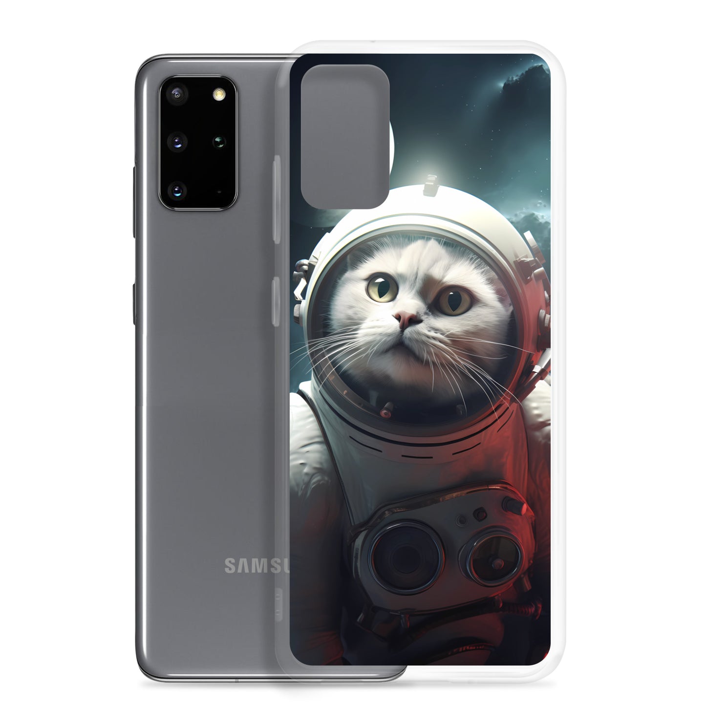 Samsung Case - Cat Astronaut