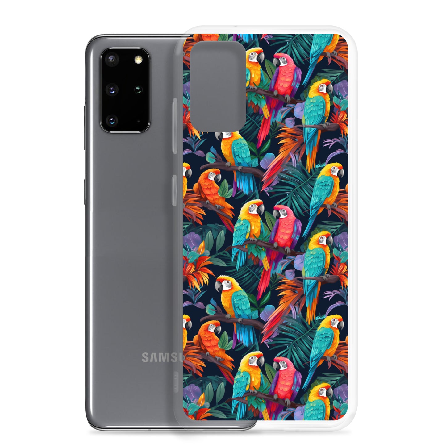 Samsung Case - Colorful Parrots
