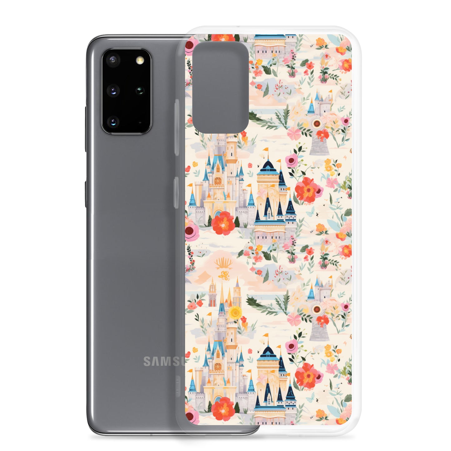 Samsung Case - Castles and Flowers
