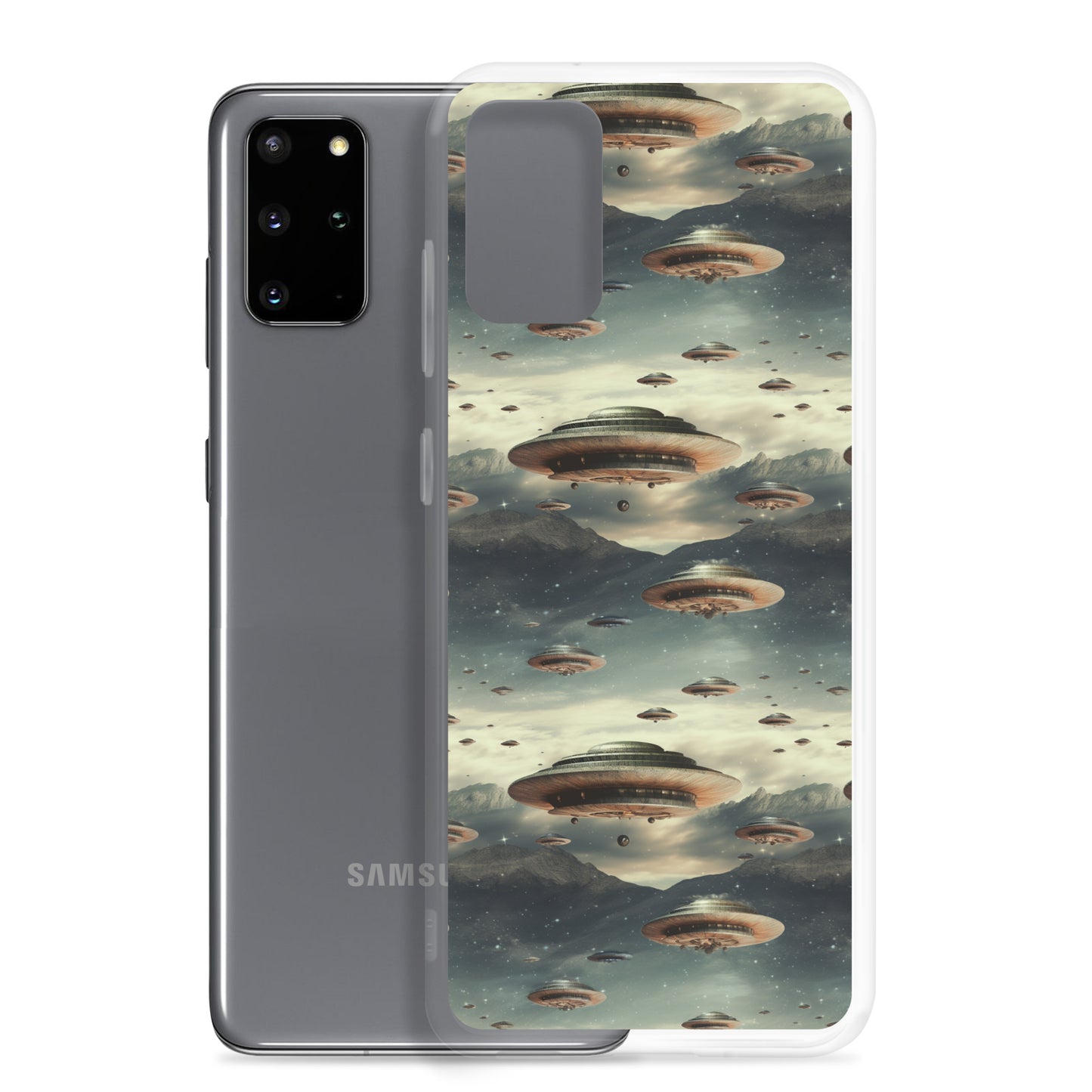 Samsung Case - Flying Saucer Invasion