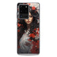 Samsung Case: Japanese Woman with Red Flowers