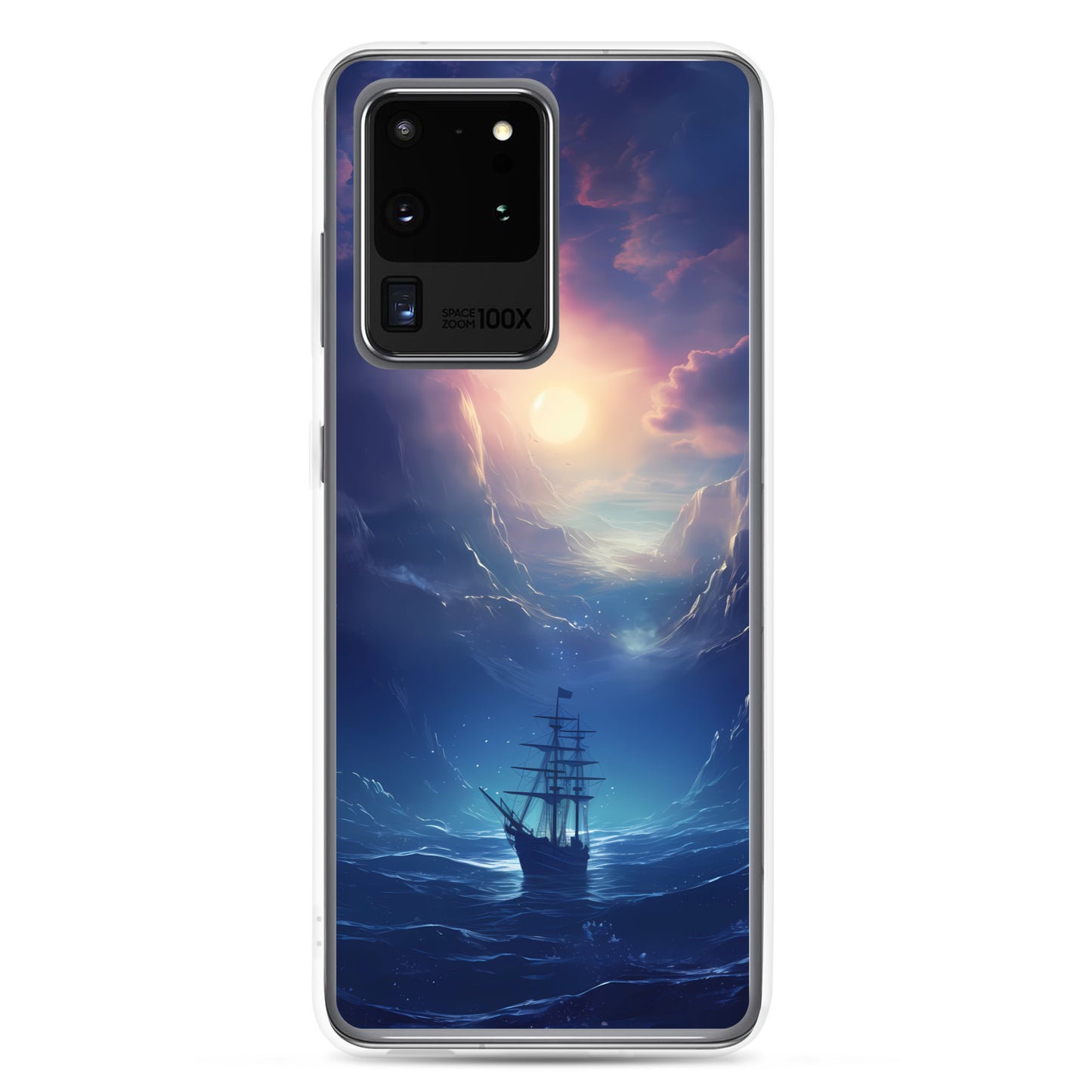 Samsung Case - Wooden Ship in Moonlight