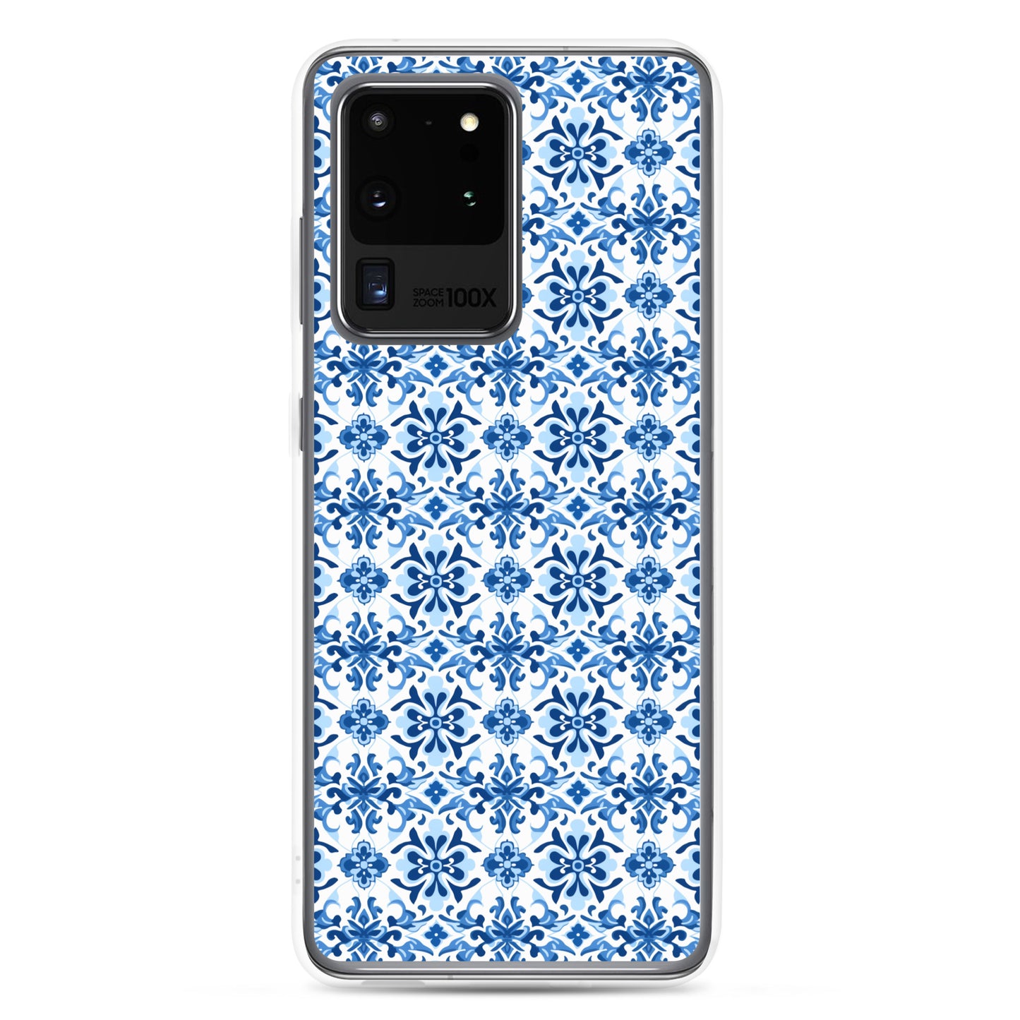 Samsung Case - Blue Ceramic Pattern
