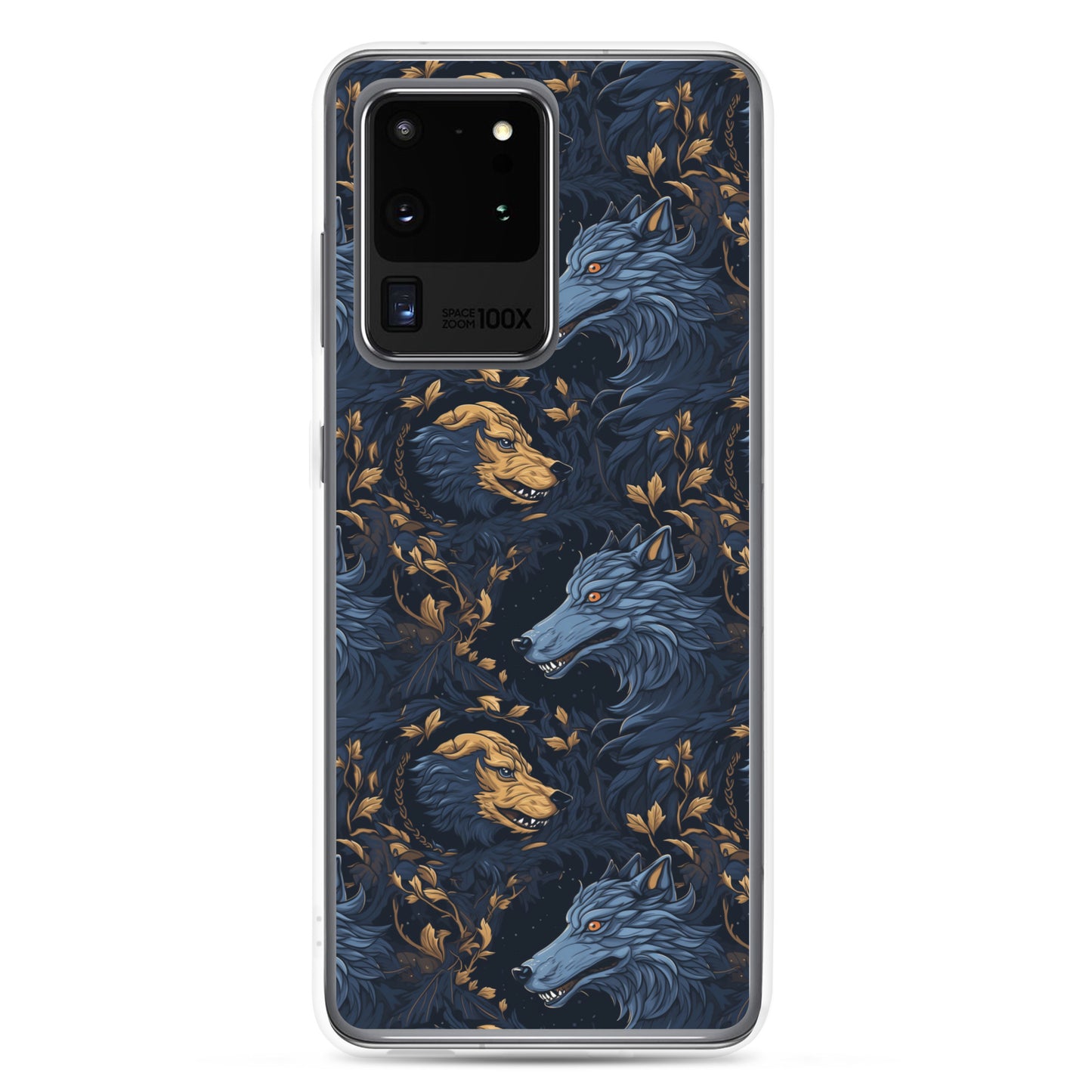 Samsung Case - Wolves Pattern