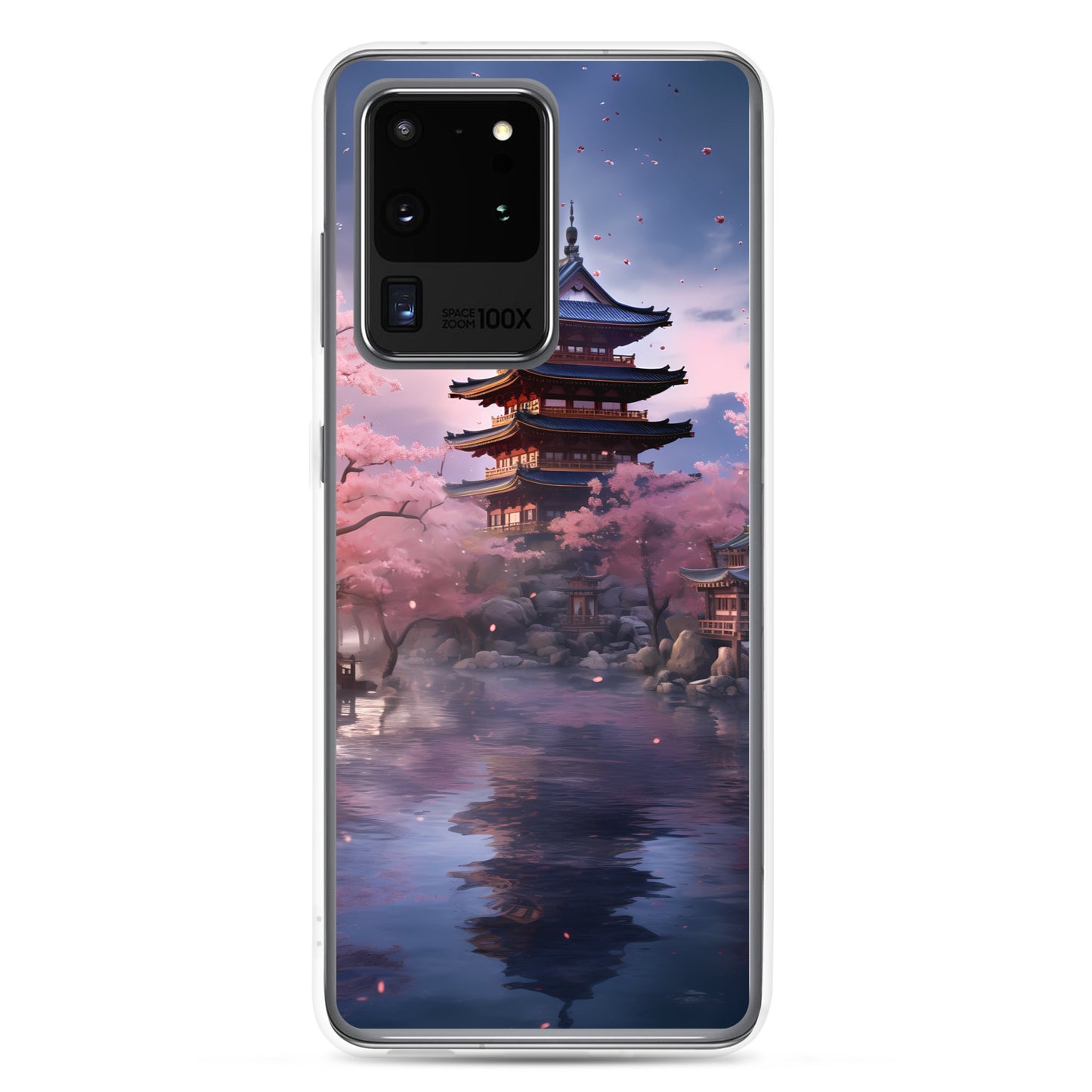 Samsung Case - Ancient Kyoto with Cherry Blossoms