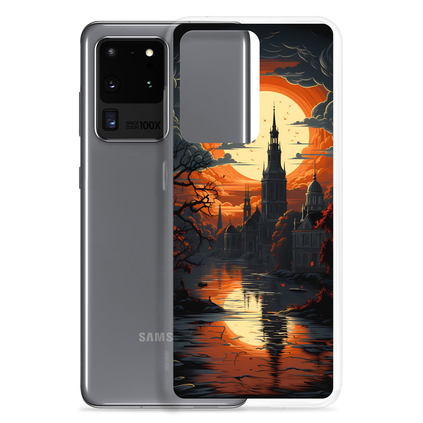 Samsung Case - Dark Amsterdam in Amber
