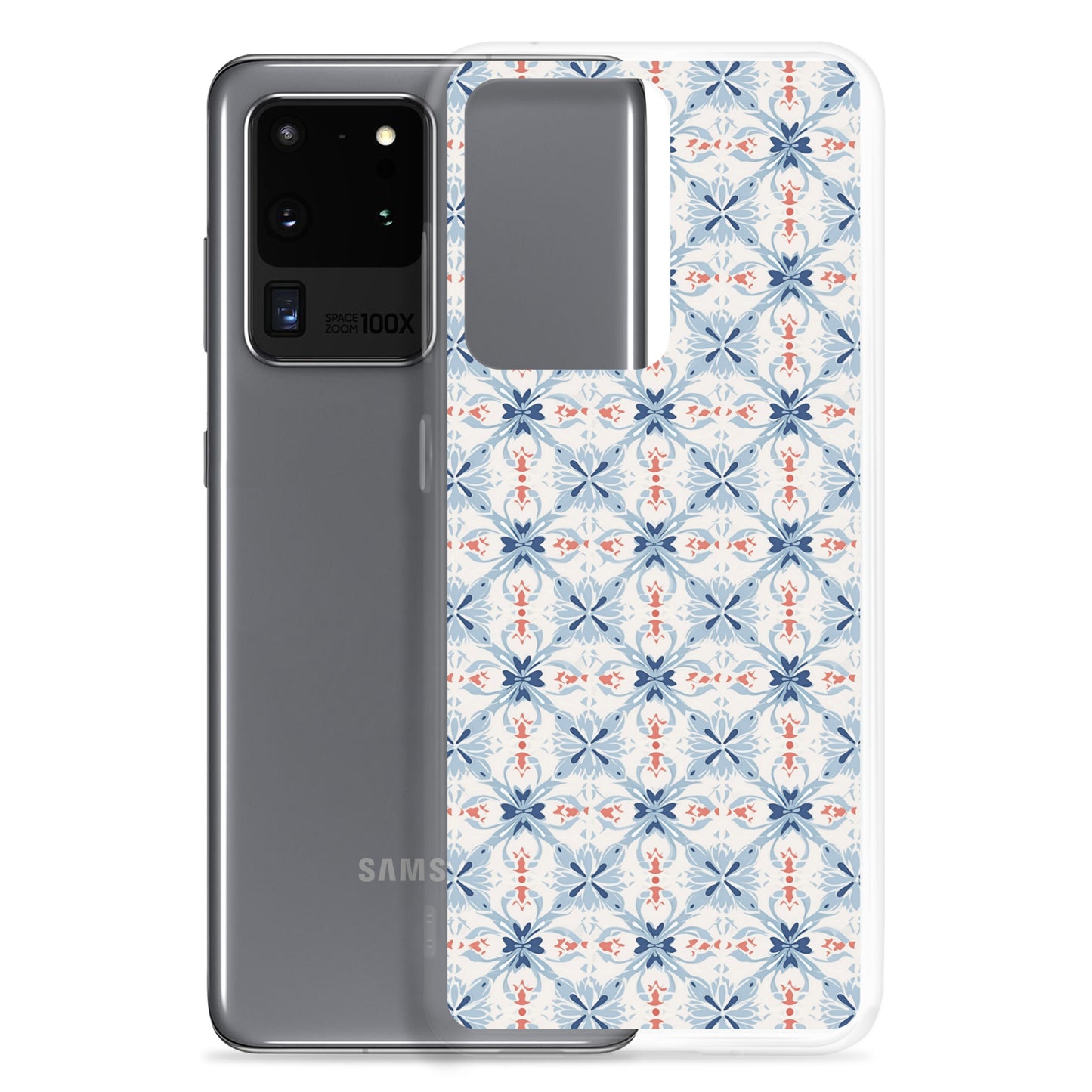 Samsung Case - Floral Ceramic Pattern