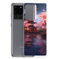 Samsung Case - Ancient Kyoto with Flying Cherry Blossoms