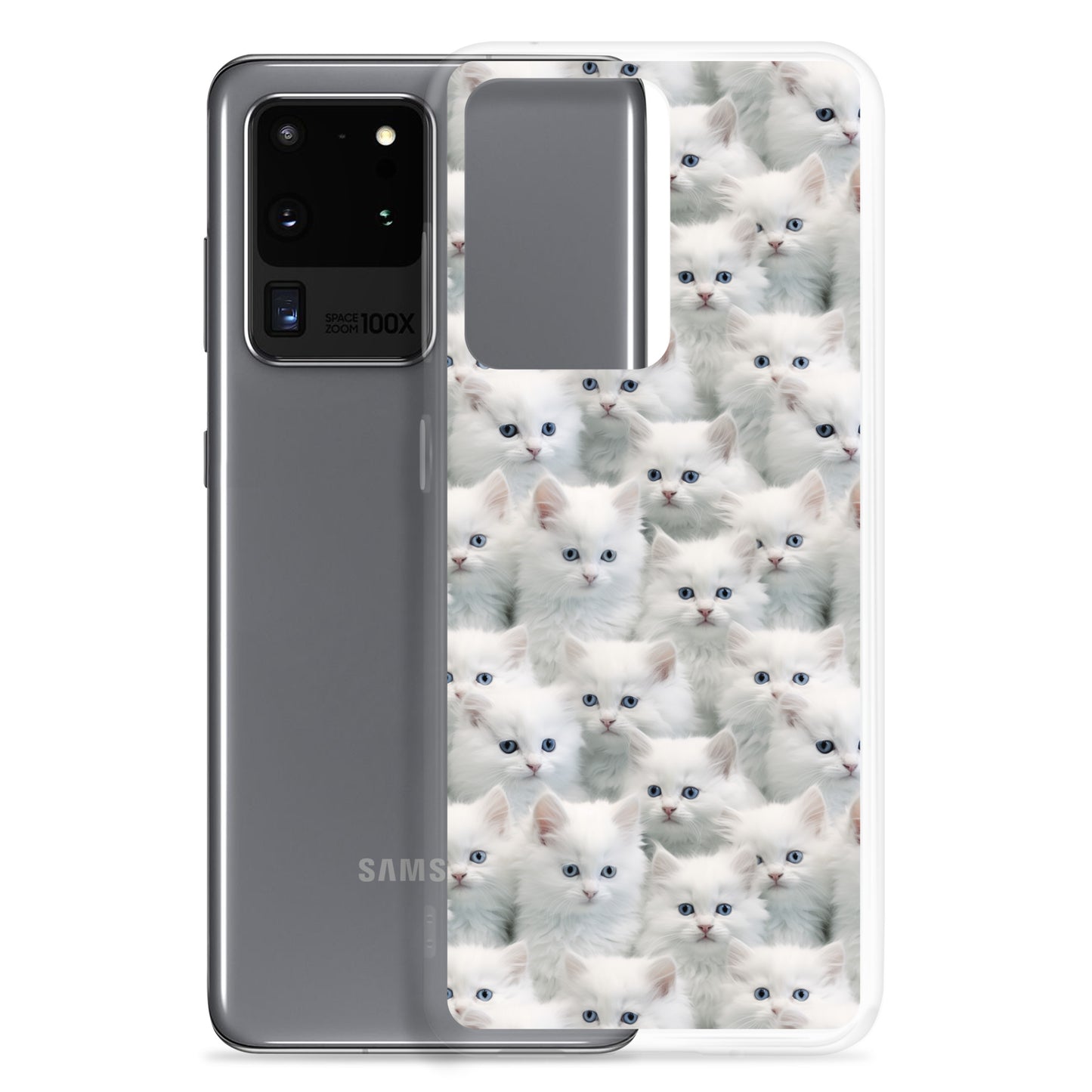 Samsung Case - Cute White Kittens